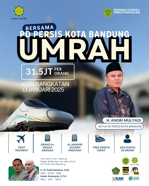 Umroh Bersama PD PERSIS Provinsi Sulawesi Selatan
